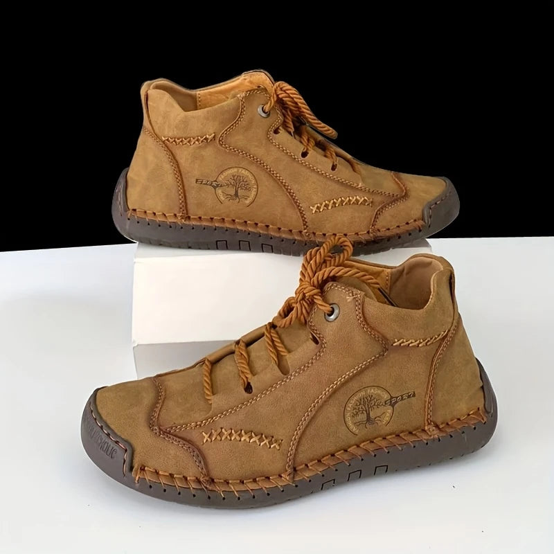 Clinic - Botines Cortos de Cuero Genuino