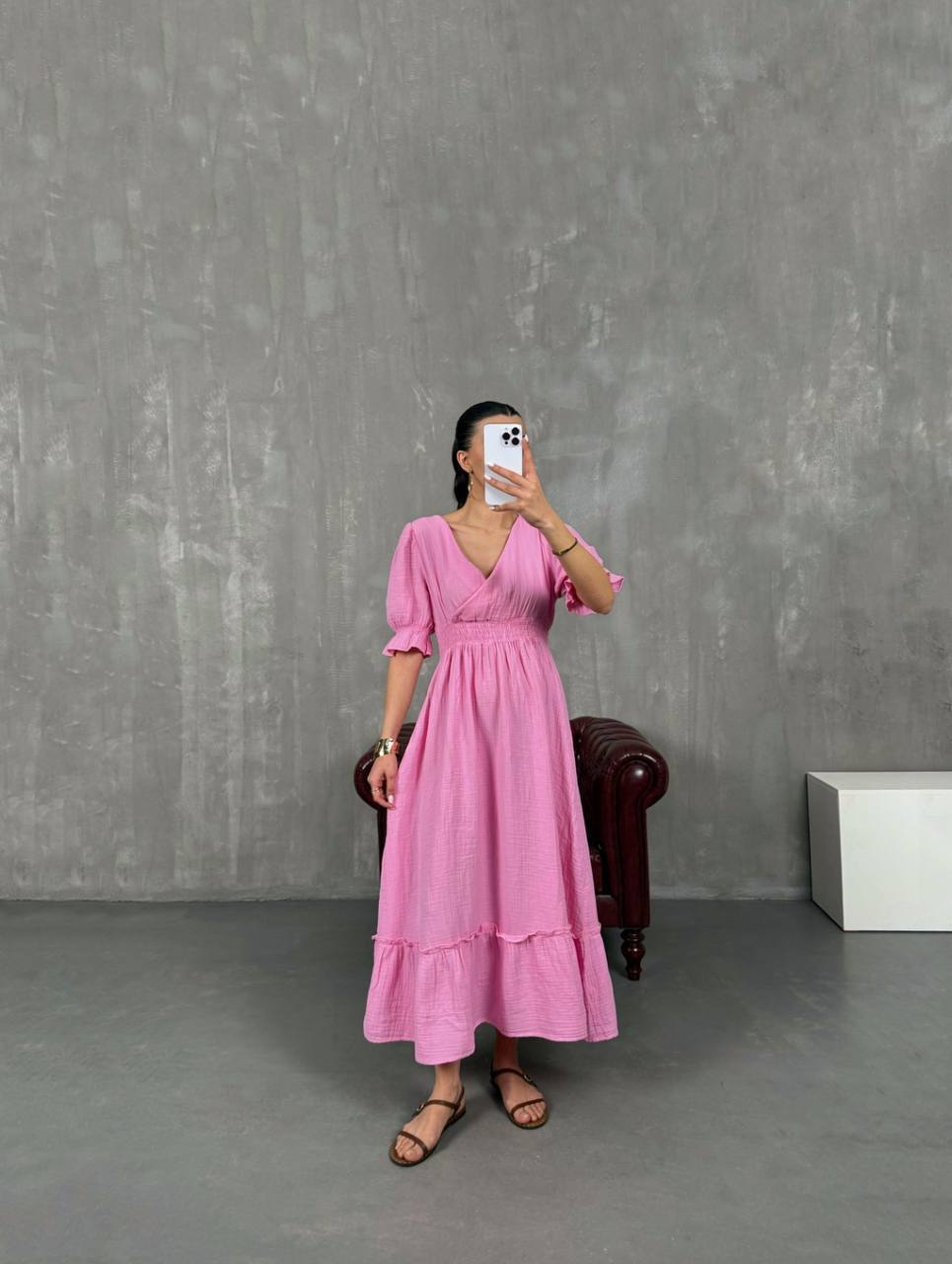 Cashimir - Vestido Largo Holgado Flexible