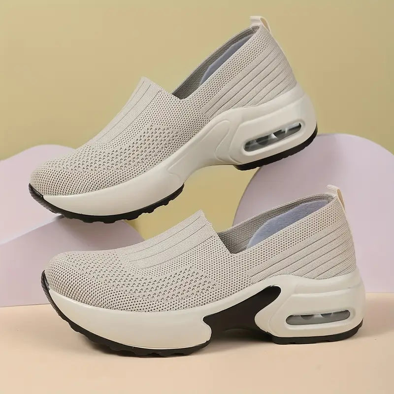 Vital Shoe - Deportiva con Plataforma Ultra Ligera y sin Cordones