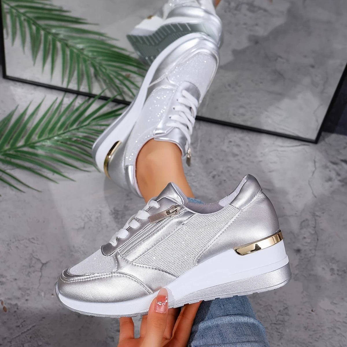 Zapatillas Golden - Plantilla Ortopédica Extraíble