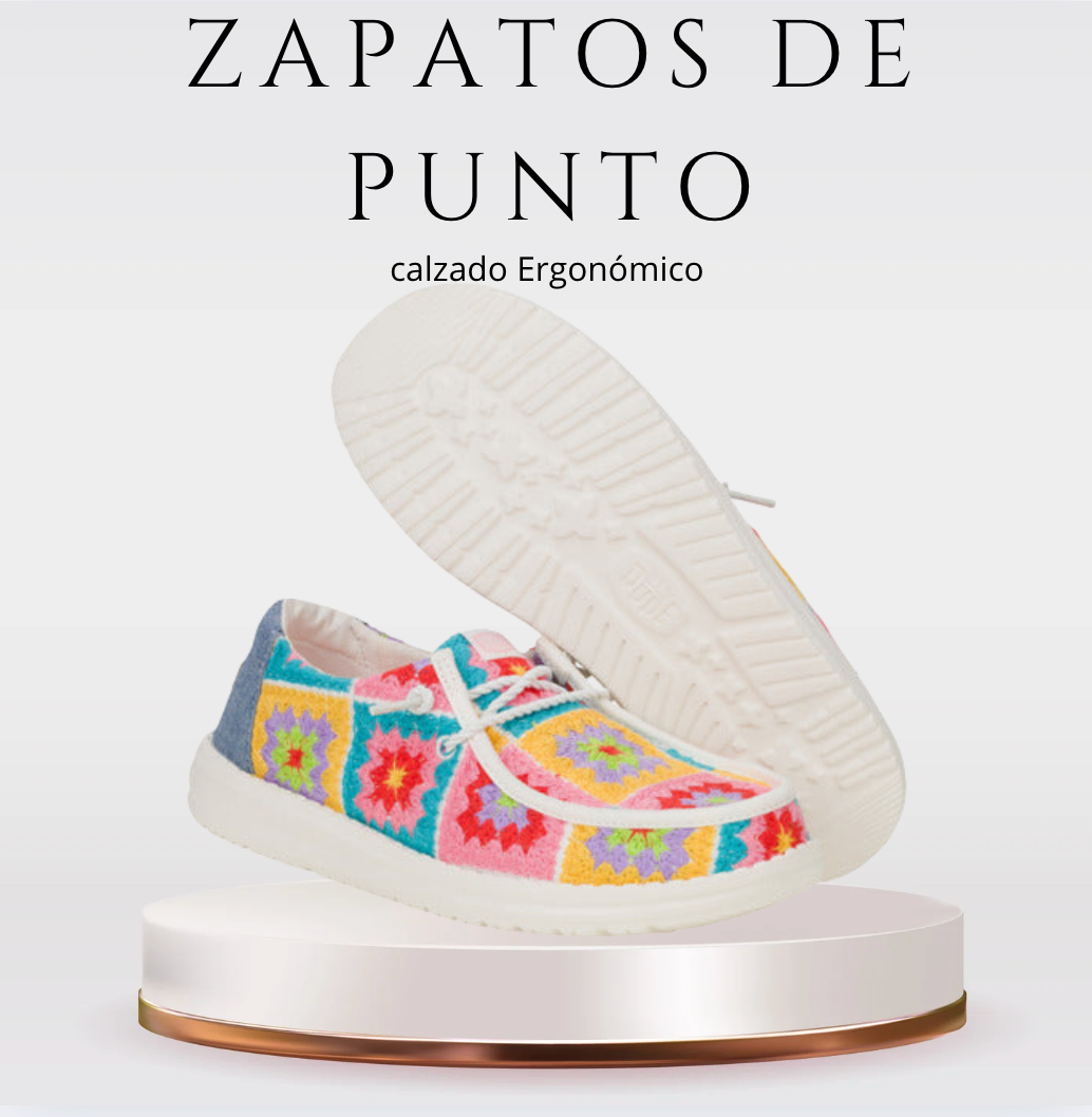 Zapatos de Punto - Diseño Unico y a la Moda