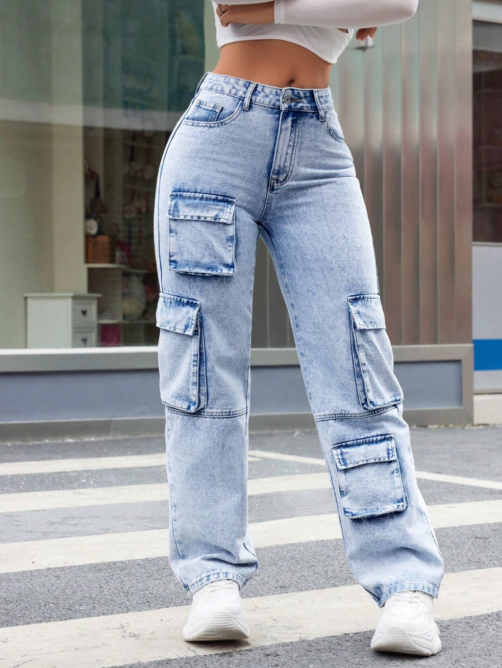 Pantalón Cargo Urban - Efecto Push Up