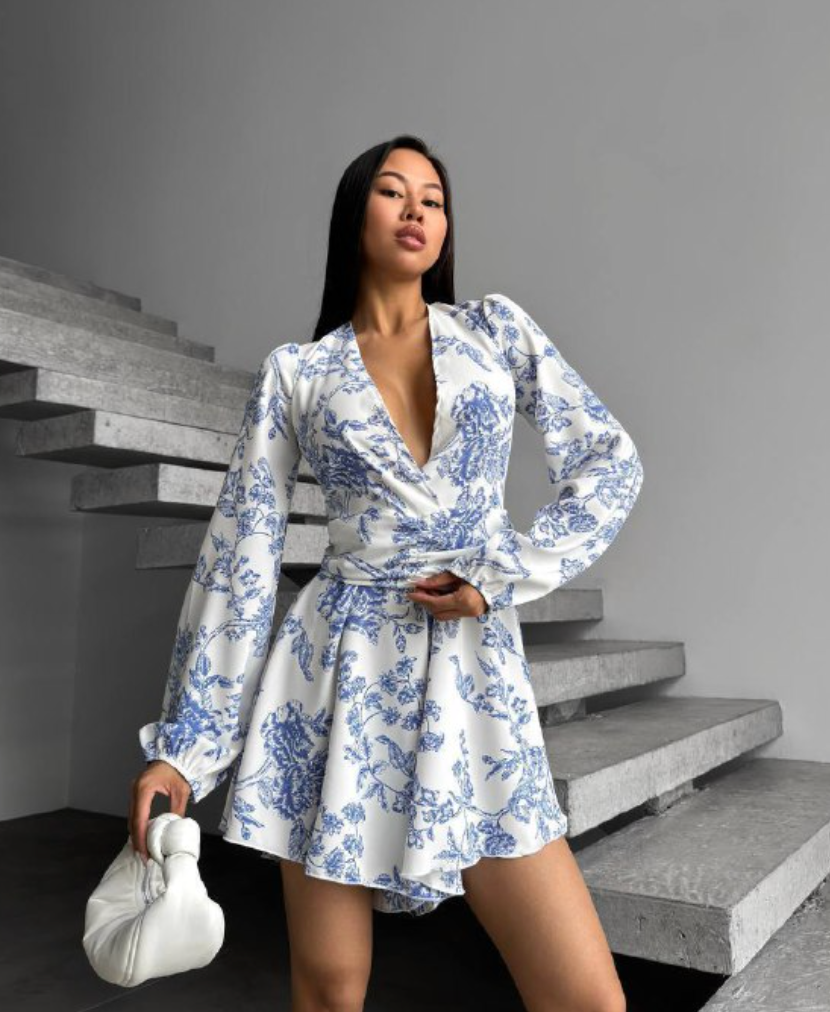 Martha - Mono Ajustable de Licra con Estampado