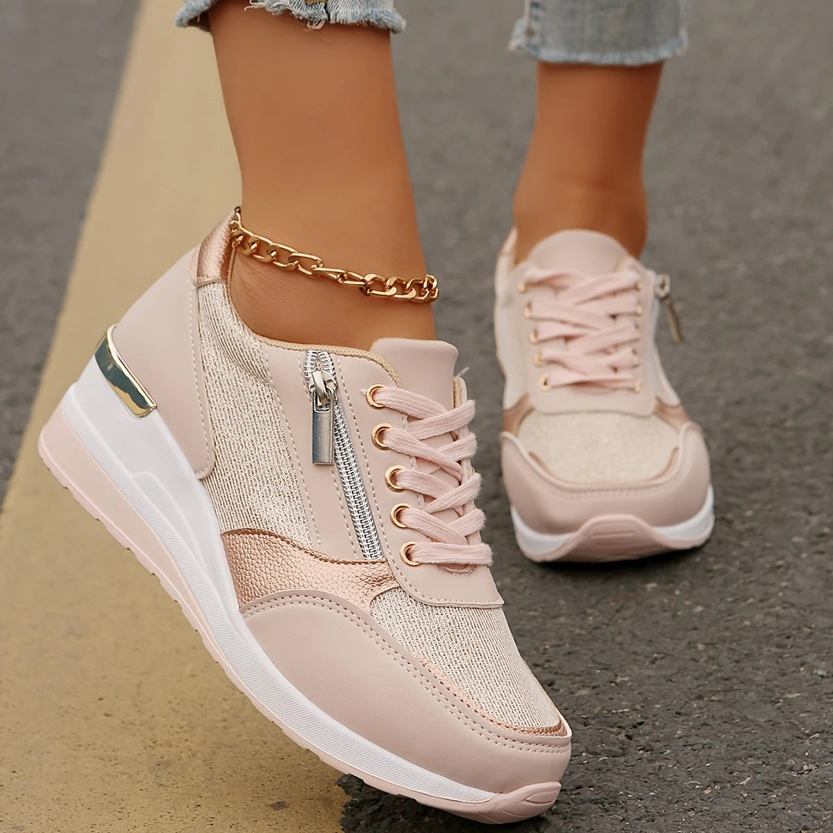 Zapatillas Golden - Plantilla Ortopédica Extraíble