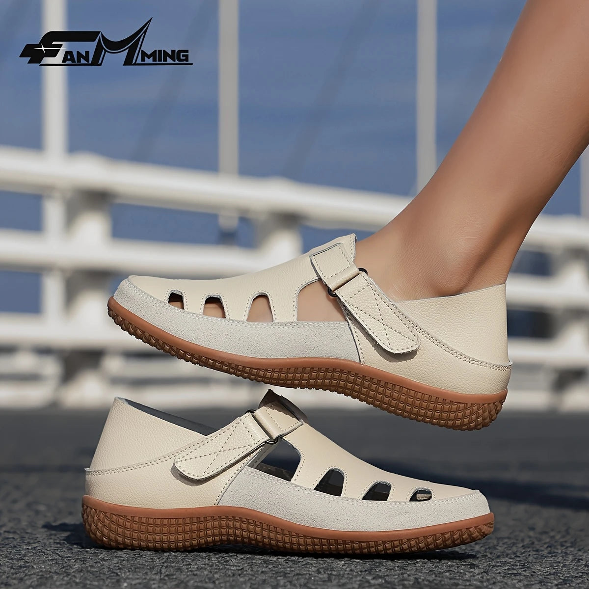 Jimena - Calzado Cómodo y Ergonómico con Velcro