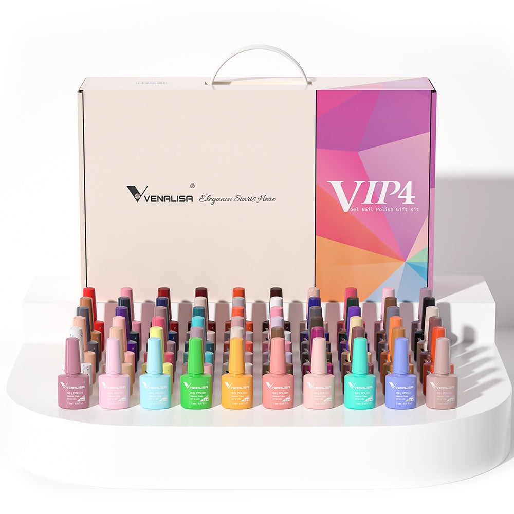 Kit Venalisa Esmaltes en Gel HEMA-Free – Colores Vibrantes y Seguros