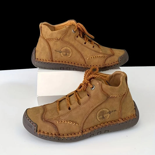 Clinic - Botines Cortos de Cuero Genuino