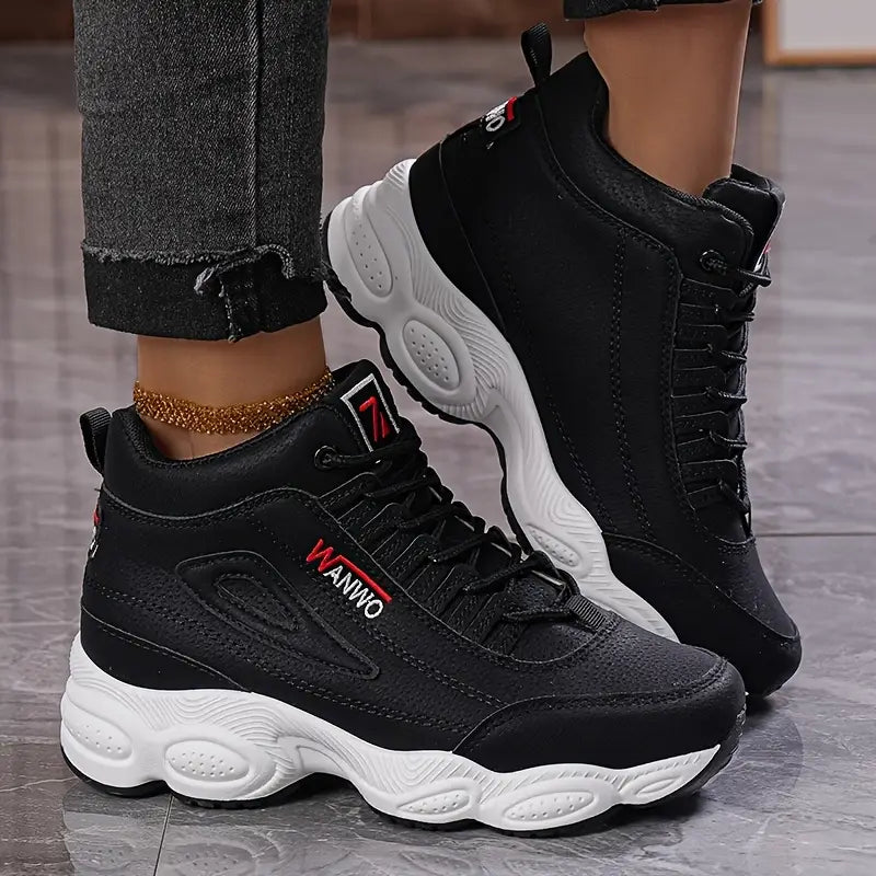 Comfort On - Zapatilla Deportiva con Plataforma y Plantilla Memory Foam