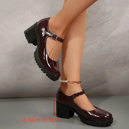 Zapatos Mary de Charol – Estilo, Comodidad y Soporte Ortopédico
