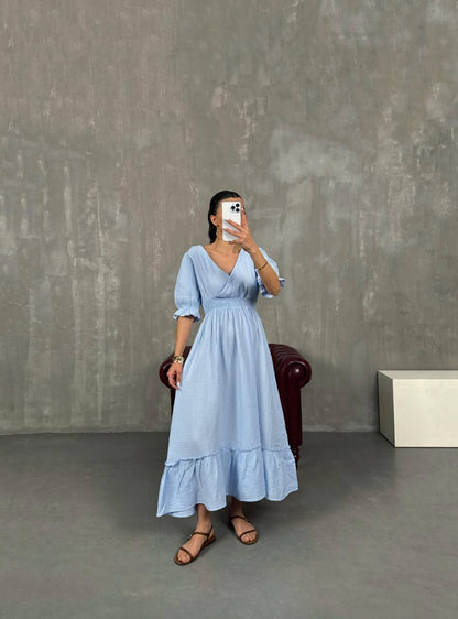 Cashimir - Vestido Largo Holgado Flexible