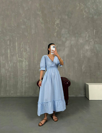 Cashimir - Vestido Largo Holgado Flexible