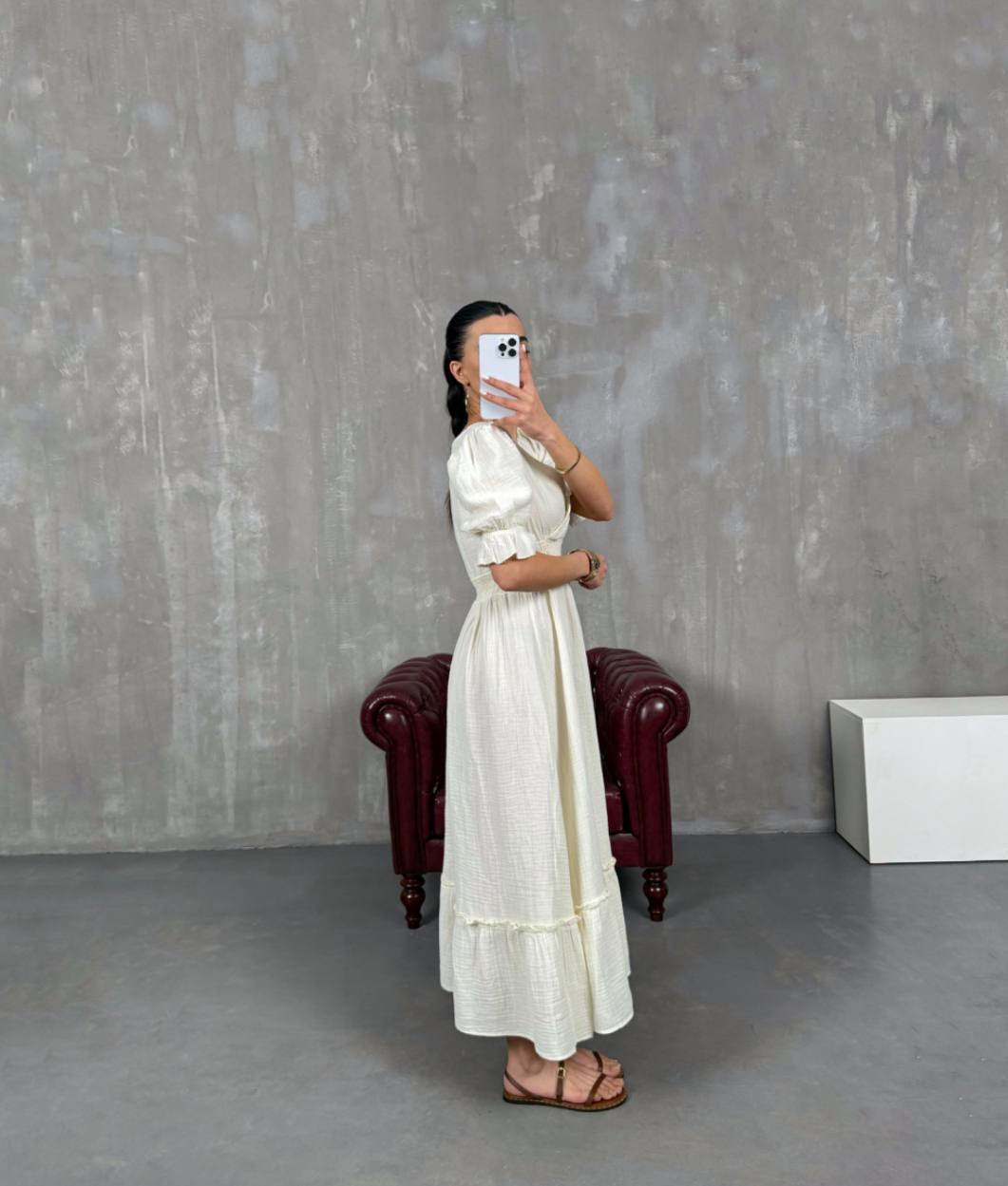 Cashimir - Vestido Largo Holgado Flexible