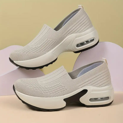 Vital Shoe - Deportiva con Plataforma Ultra Ligera y sin Cordones