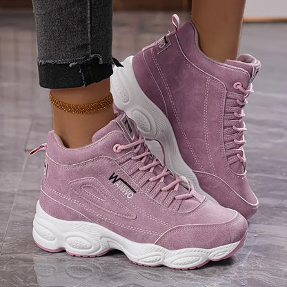 Comfort On - Zapatilla Deportiva con Plataforma y Plantilla Memory Foam