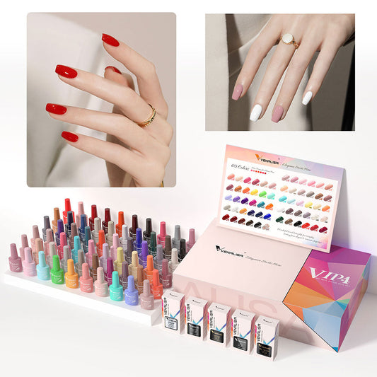 Kit Venalisa Esmaltes en Gel HEMA-Free – Colores Vibrantes y Seguros