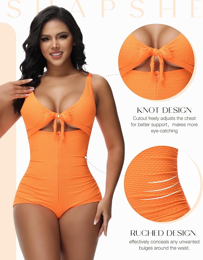 Traje de baño con Faja en el Interior - Reduce hasta 4 cm