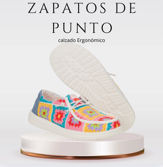 Zapatos de Punto - Diseño Unico y a la Moda
