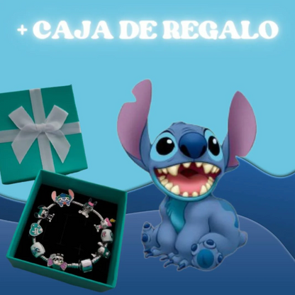 Pulsera Lilo & Stitch Family + Caja de Regalo