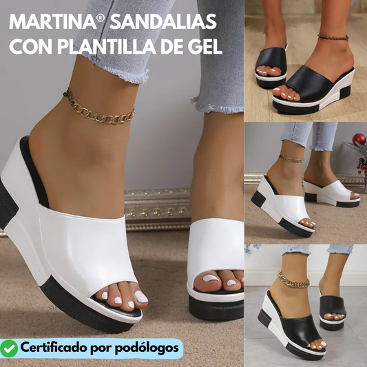 Martina® Sandalias con Plantilla de Gel