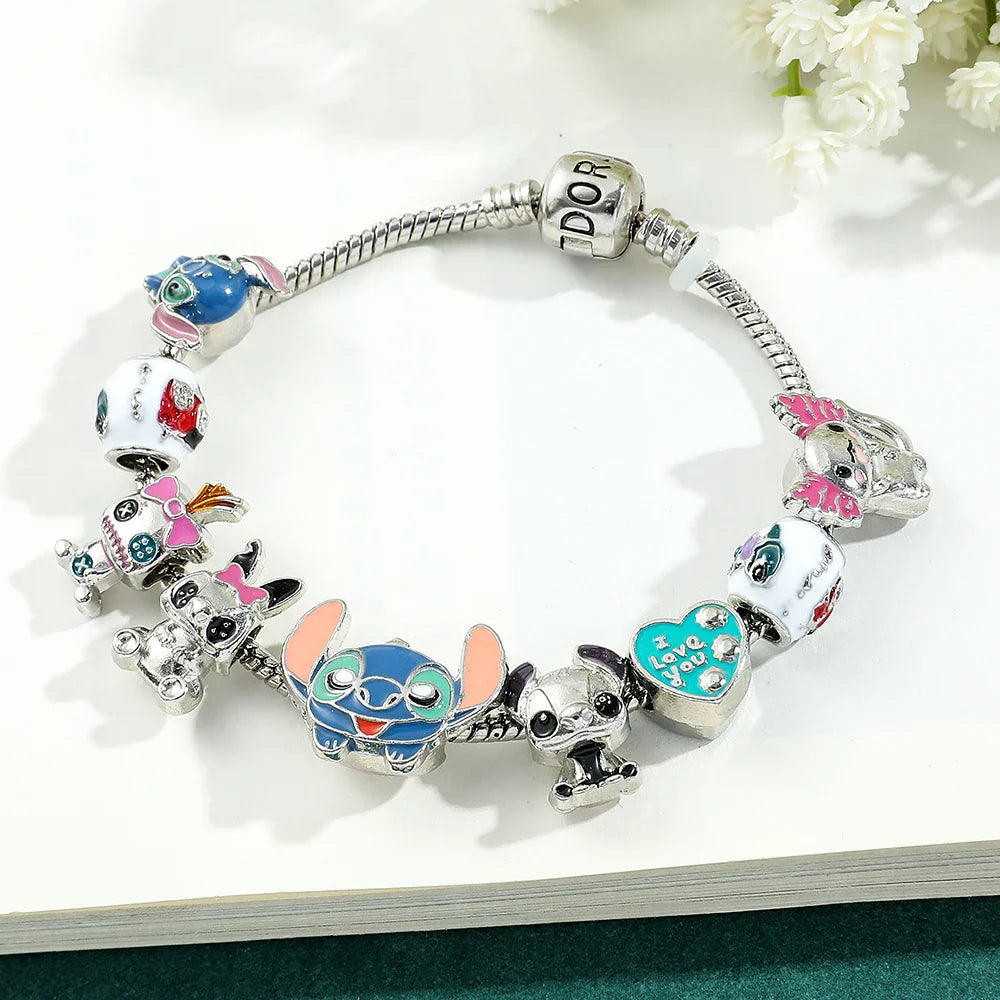 Pulsera Lilo & Stitch Family + Caja de Regalo
