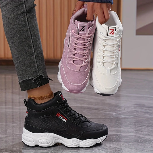Comfort On - Zapatilla Deportiva con Plataforma y Plantilla Memory Foam