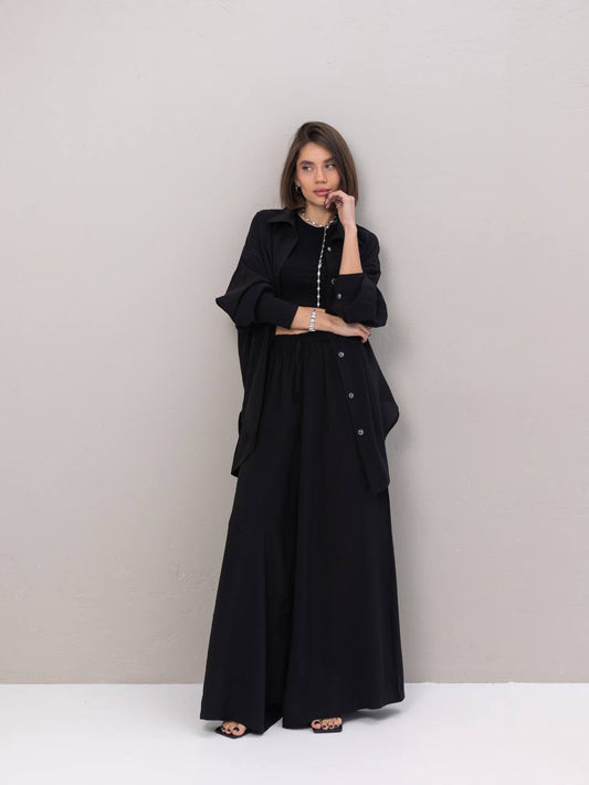 Mirelle - Pantalón Holgado Ajustable + Camisa Ancha de Regalo
