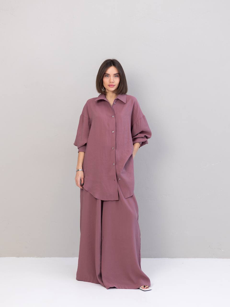 Mirelle - Pantalón Holgado Ajustable + Camisa Ancha de Regalo