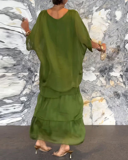 Vestido Yani - Artistico de Corte Amplio